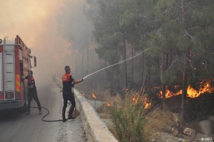 240 yangından 5'i devam ediyor