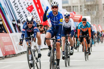 56'ncı Cumhurbaşkanlığı Türkiye Bisiklet Turu'nun ikinci etabında Cavendish 1'inci oldu