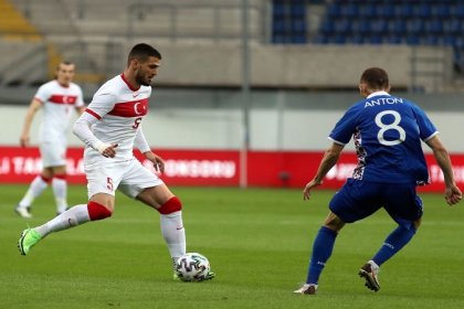 A Milli Futbol Takımımız, hazırlık maçında Moldova'yı 2-0 yendi