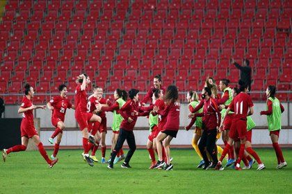 A Milli Kadın Futbol Takımı, İsrail'i 3-2 mağlup etti