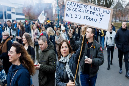 Avrupa ülkelerinde korona protestoları