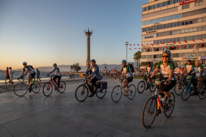 Bisikletçiler, 'Dünya Mirası Yolunda' pedal çevirdi