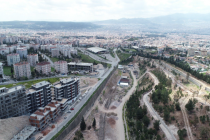 Buca'da 200 bin metrekarelik ekolojik kent parkında çalışmalar sürüyor