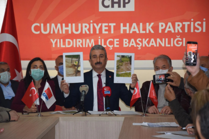 CHP Yıldırım İlçe Başkanı Nihat Yeşiltaş: 'AKP’nin 18 yıldır yönettiği Yıldırım’da anılacak bir tek eseri yok'