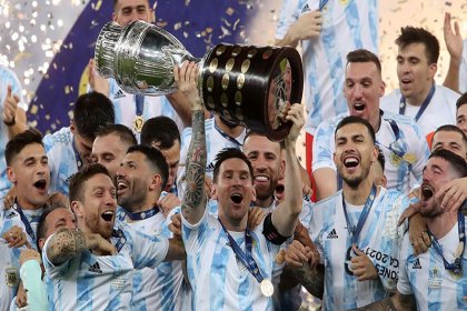 Copa America şampiyonu Arjantin oldu