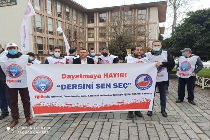 Eğitim-İş İstanbul Şubeleri; Seçmeli derslerle ilgili dayatmaya geçit vermeyeceğiz!