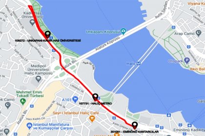 Eminönü-Cibali arasında ücretsiz ring seferi başladı