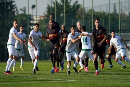 Galatasaray'dan 5 gollü prova