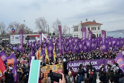 İstanbul Sözleşmesi’nin iptal edilmesine karşı kadınlar sokakta: 'Kararı geri çek, sözleşmeyi uygula'