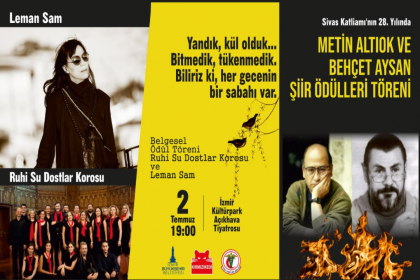 İzmir Büyükşehir Belediyesi'nden Sivas Katliamı'nın yıl dönümünde anma programı