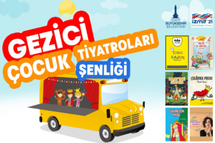 İzmir Büyükşehir Belediyesi'nin Gezici Çocuk Tiyatroları Şenliği başlıyor