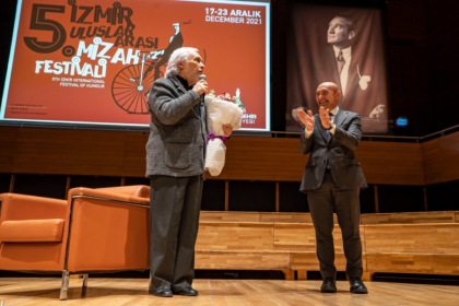 İzmir Uluslararası Mizah Festivali’nde 'Onur Ödülü' Müjdat Gezen’in