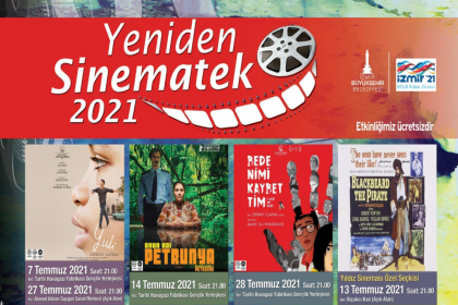 İzmir'de açık havada sinema keyfi başlıyor