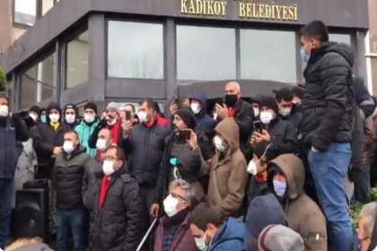 Kadıköy Belediyesi işçileri toplu iş sözleşmesine tepkili