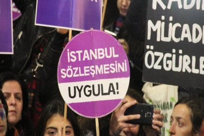 Kadınlardan, 'Erdoğan, İstanbul Sözleşmesi'nin kaldırılacağını kesin olarak ifade etti' açıklamasına tepki