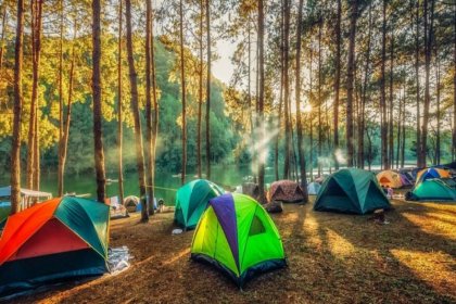Karadeniz Bölgesi'nde 97 kamp alanı bulunuyor