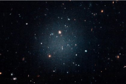 Karanlık maddesiz galaksi keşfedildi