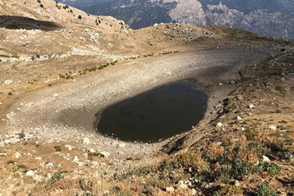 Kartal Gölü kuraklık tehlikesi ile karşı karşıya