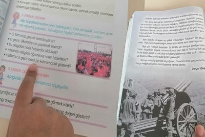 MEB ders kitabı üzerinden velilere sordu: 15 Temmuz gecesi neredeydiniz, olaylardan nasıl haberdar oldunuz?