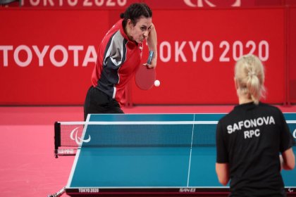 Milli sporcu Kübra Korkut Tokyo’da çeyrek finale yükseldi