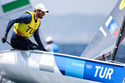 Milli yelkenci Alican Kaynar, Tokyo 2020'de adını finale yazdırdı