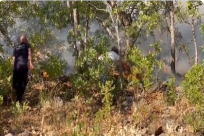 Tunceli ve Bingöl’de yangınlar devam ediyor