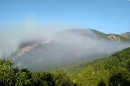 Tunceli'deki orman yangınları sürüyor
