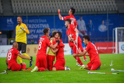 Türkiye Ampute Futbol Milli Takımı, Avrupa Şampiyonası'nda finalde