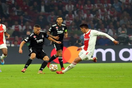 UEFA Şampiyonlar Ligi maçında Ajax, Beşiktaş'ı 2-0 yendi