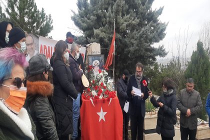 Yarbay Ali Tatar ölümünün 12. yılında mezarı başında anıldı
