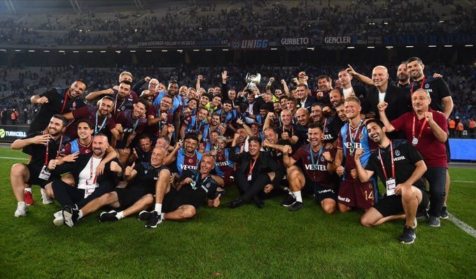 2022 Turkcell Süper Kupa şampiyonu Trabzonspor oldu 2022 Turkcell Süper Kupa şampiyonu Trabzonspor oldu