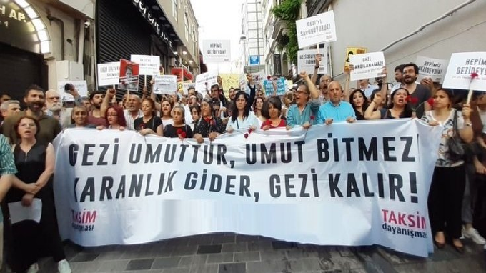3. Gezi Davası 5. duruşması 21 Mart 2022 Pazartesi Çağlayan Adliyesinde görülecek