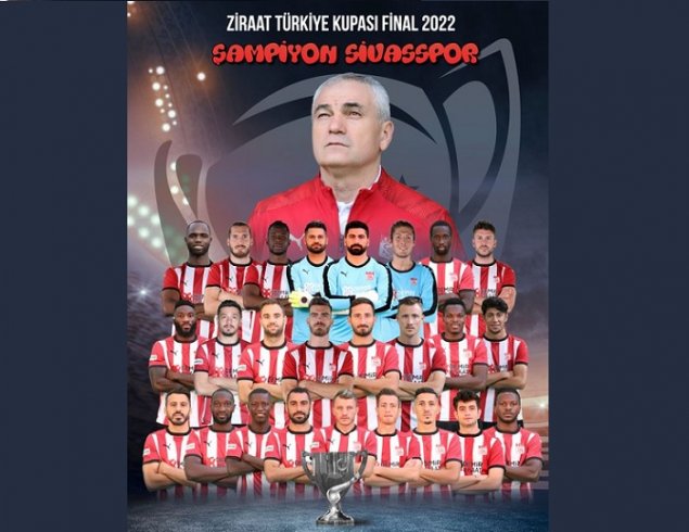 60. Ziraat Türkiye Kupası Şampiyonu Demir Grup Sivasspor 60. Ziraat Türkiye Kupası Şampiyonu Demir Grup Sivasspor