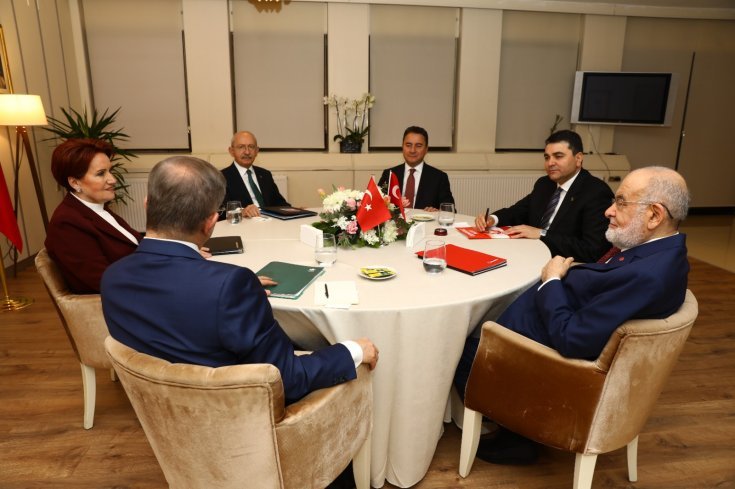 6'lı masa 4. toplantısını Gelecek Partisi genel merkezinde yapacak 6'lı masa 4. toplantısını Gelecek Partisi genel merkezinde yapacak