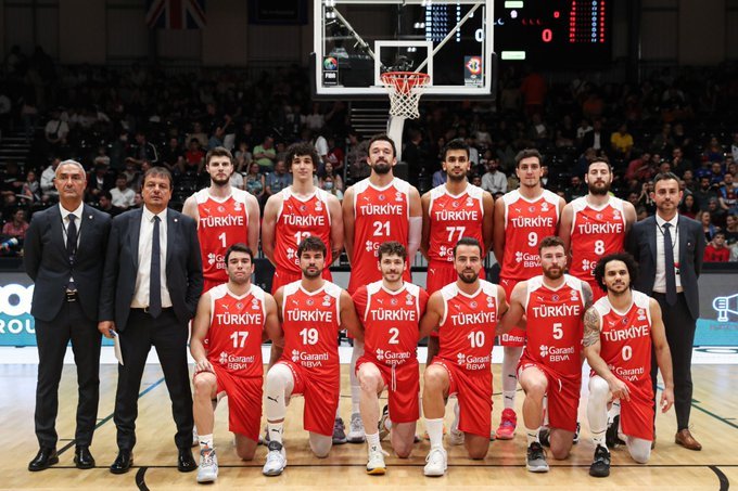 A Milli Erkek Basketbol Takımımız, Büyük Britanya'yı 85-71 yendi