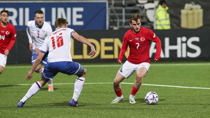 A Milli Futbol Takımı, Faroe Adaları'na 2-1 yenildi