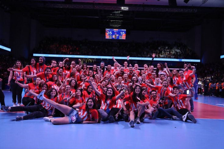 A Milli Kadın Voleybol Takımımız, FIVB Milletler Liginde Belçika'yı 3-1 yendi