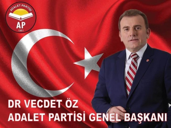 Adalet Partisi Genel Başkanı Dr. Vecdet Öz'den, YSK'ya tepki Adalet Partisi Genel Başkanı Dr. Vecdet Öz'den, YSK'ya tepki