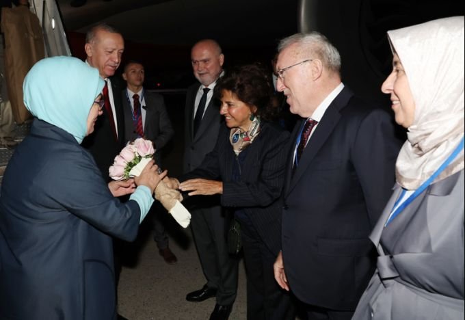 AKP Genel Başkanı ve Cumhurbaşkanı Erdoğan ABD’de