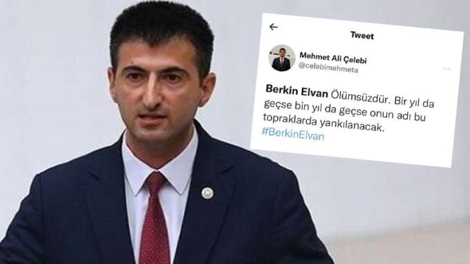 AKP'ye katılacağı iddia edilen Mehmet Ali Çelebi, Berkin Elvan tweetini sildi