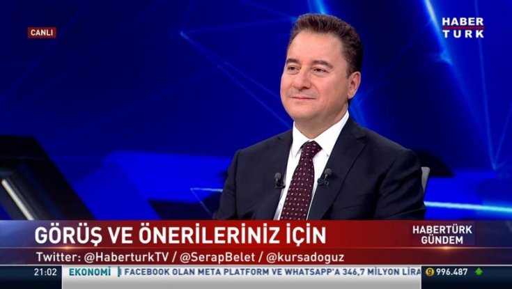 Ali Babacan: ‘Demokrat bir zihniyet bu ülkeyi yönetmediği sürece, Herkesin özgürlüğü ve temel hakları risk altındadır’