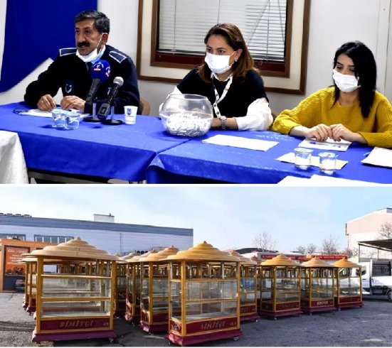 Ankara Büyükşehir Belediyesi, Engelli vatandaşlara 100 Simit Camekanını kura ile dağıttı Ankara Büyükşehir Belediyesi, Engelli vatandaşlara 100 Simit Camekanını kura ile dağıttı