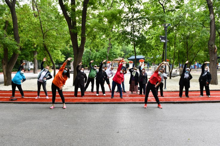 Ankara Büyükşehir Belediyesi'nden haftanın 3 günü 24 parkta ücretsiz spor