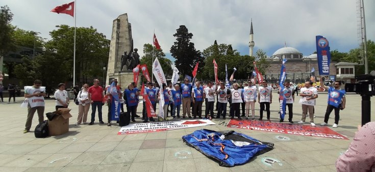 Birleşik Kamu-İş Konfederasyonu Genel Başkanı Balık; 'Halk bırakın ev sahibi olmayı artan kiralardan fiyat artışlarından çadırda bile yaşayamayacak durumda' Birleşik Kamu-İş Konfederasyonu Genel Başkanı Balık; 'Halk bırakın ev sahibi olmayı artan kiralardan fiyat artışlarından çadırda bile yaşayamayacak durumda'