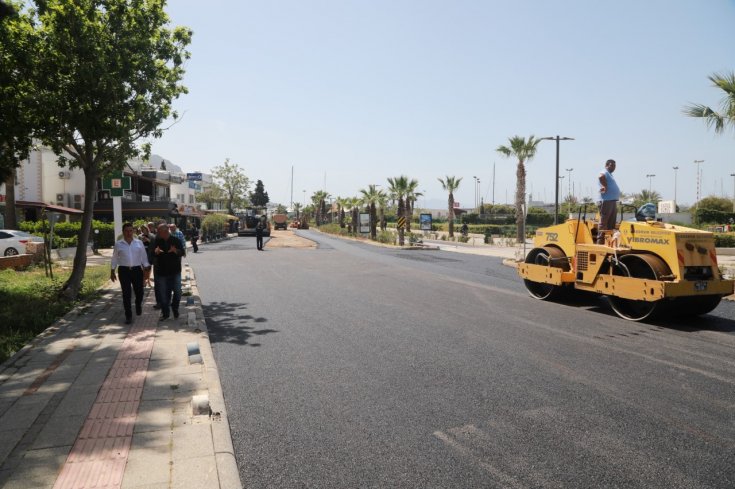 Bodrum Belediye Başkanı Ahmet Aras, sezon öncesi yarımada genelinde çalışmaları yerinde denetliyor