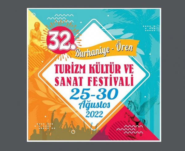 Burhaniye 32. Ören Turizm Kültür ve Sanat Festivali programı yayınlandı Burhaniye 32. Ören Turizm Kültür ve Sanat Festivali programı yayınlandı