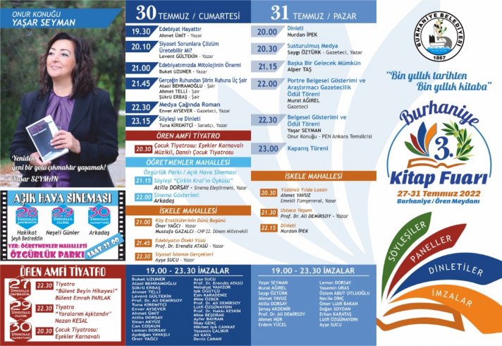 Burhaniye Kitap Fuarına Hazır! Burhaniye Kitap Fuarına Hazır!