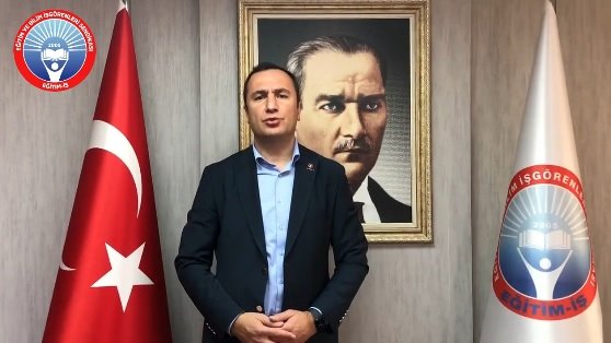 Eğitim-İş Sendikası Genel Başkanı Kadem Özbay; Atatürk’e, Cumhuriyetimize ve devrimlerine yürekten bağlı nesiller yetiştirmeye söz veren öğretmenlerin günüdür
