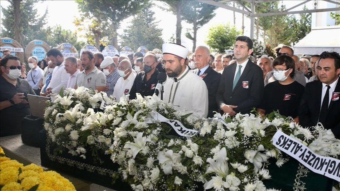 Eğitimci Nazmi Arıkan uğurlandı Eğitimci Nazmi Arıkan uğurlandı