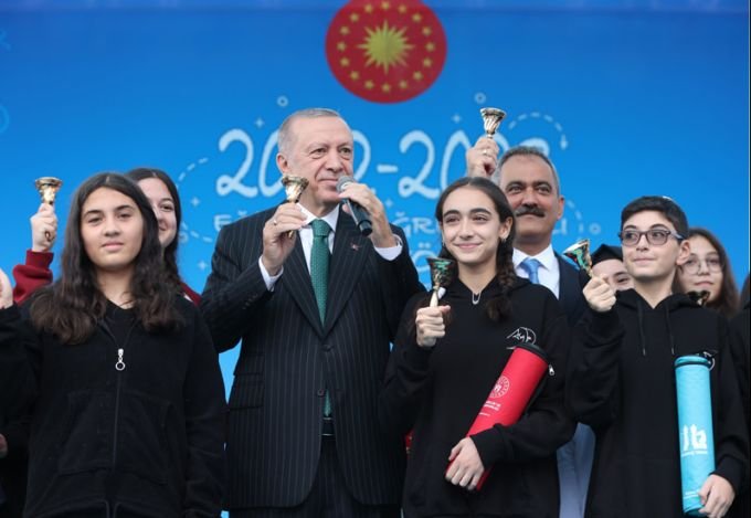 Erdoğan, 2022-2023 Eğitim Öğretim Yılı Açılış Töreni’ne katıldı